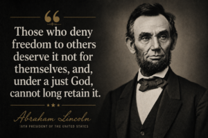 Abraham Lincoln quote about freedom