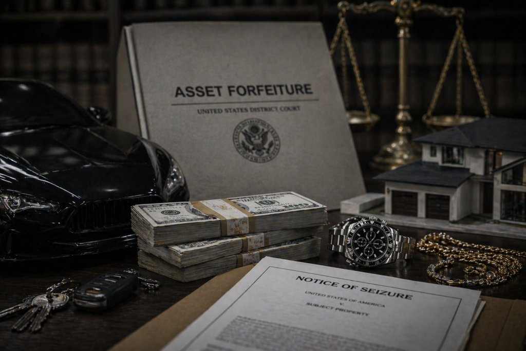 State and Federal Asset Forfeiture Lawyer