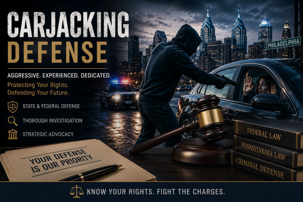 Carjacking Defense Lawyer