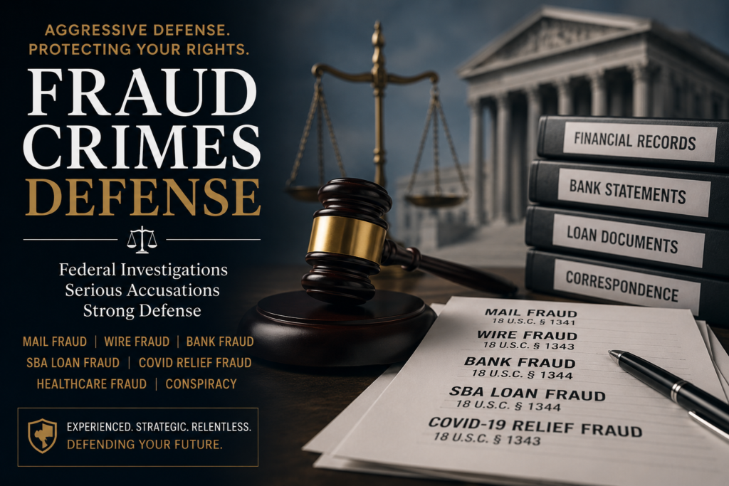 Philly Federal Fraud Crimes Defense Lawyer