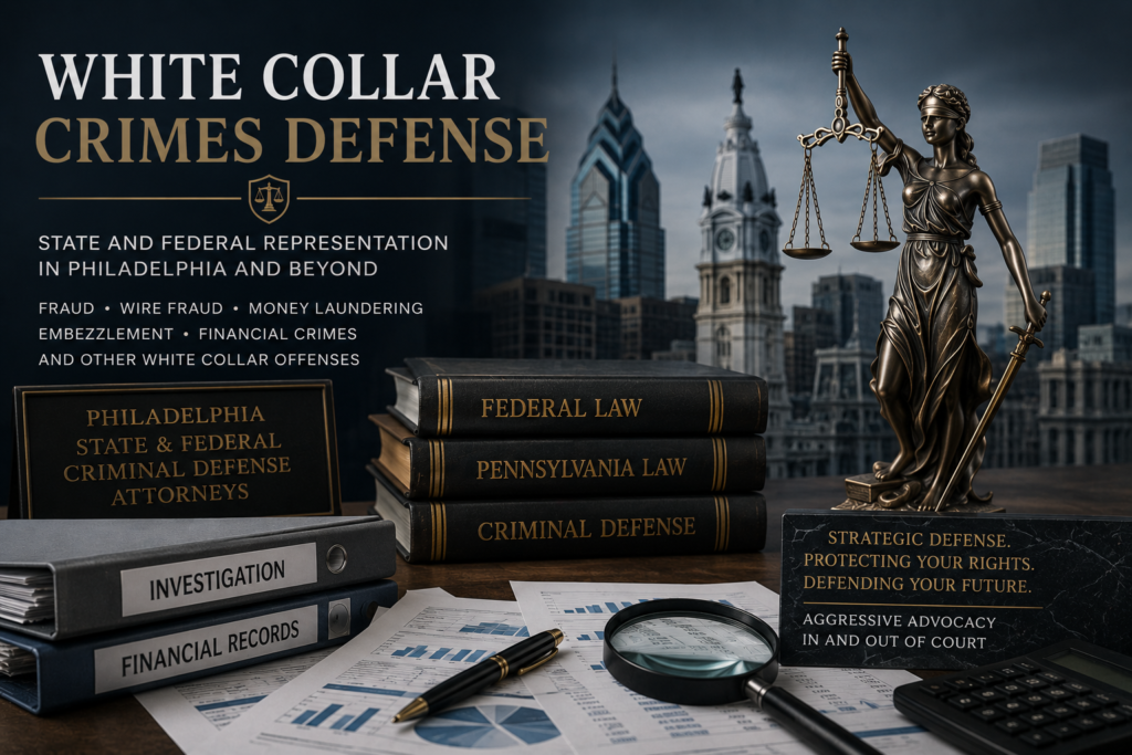 White Collar Crimes Defense