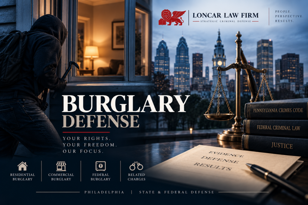 Burglary Defense Philadelphia Burglary Lawyer