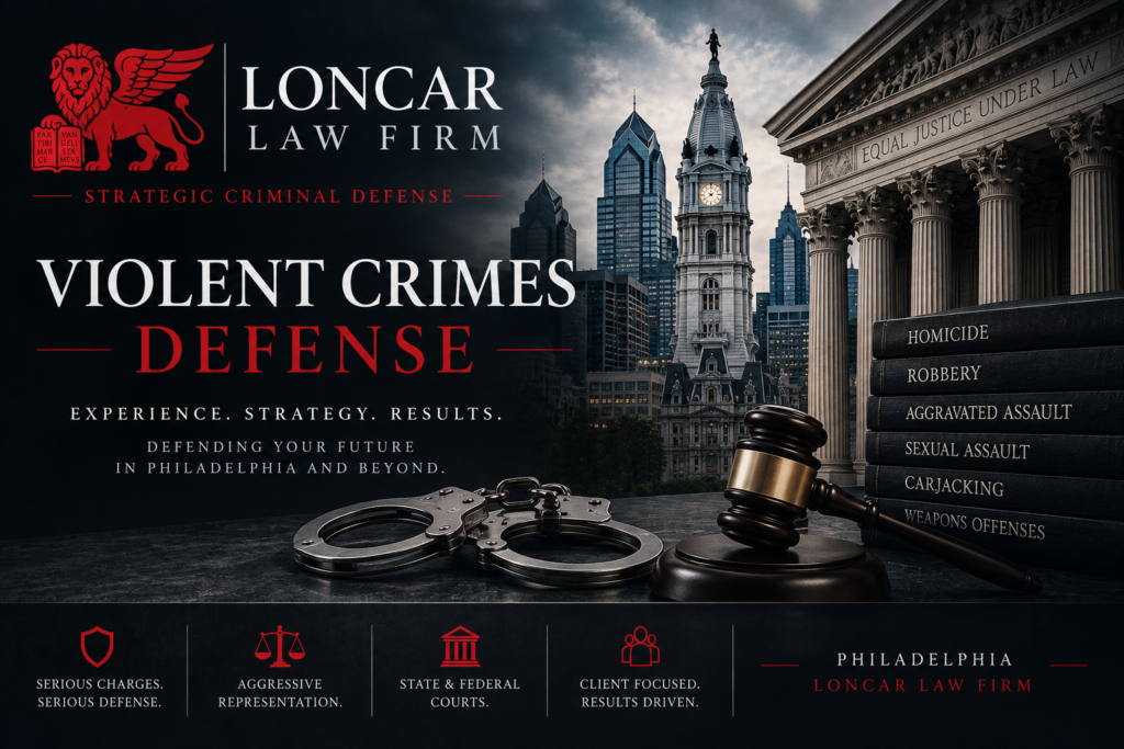 Philadelphia Violent Crimes Lawyer