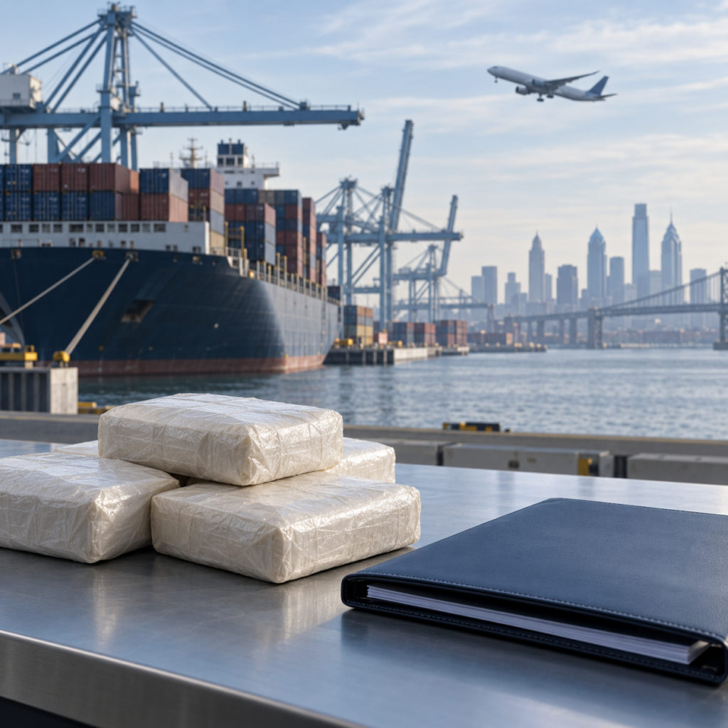 Sealed Narcotics at the Port Philadelphia Importation of Narcotics Lawyer